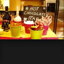 Winter Party Ideas Yummmy Hot Chocolate Haha Love The Baileys Bonfire Party Campfire Party Winter Birthday Parties