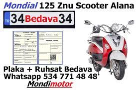 mondial 125 znu scooter plaka ruhsat hediye mondimotor 212 549 85 85 scooter motosikletler