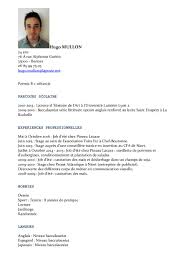 Le service civique est une activité volontaire, indemnisée par l'état. Cv Service Civique Fichier Pdf