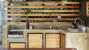 Simple filipino small space outdoor dirty kitchen design. 12 Beautiful Kitchen Backsplash Ideas