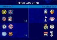 1/4 de finale ldc • match aller du 6 au 7 avril 2021. Telecharger Calendrier Ligue Des Champions Huitiemes De Finale 2019 2020 Gratuit Gratuiciel Com