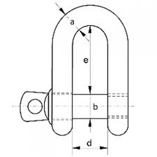 Fastenerdata Metric D Shackles Steel Din82102 More A To