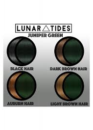 This color comes in shades of teal blue, teal green, dark teal hair, pastel, and light teal hue. Lunar Tides Juniper Green Hair Dye Attitude Clothing