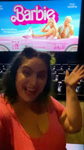 #thebarbiemovie screening with ​#youtubeshorts 💖💅🏼
