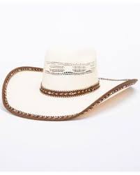 Bullhide Leather Neck 20x Bangora Straw Cowboy Hat Natural Cowboy Hats Straw Cowboy Hat Cowboy