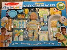 Melissa Doug Deluxe Baby Care Set Only 50 99 Shipped Regularly 100