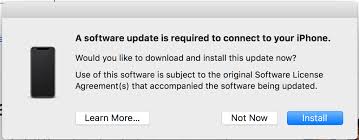 Software Update Is Required To Connect To Your Ios Device Installation Failed Fix Macreports