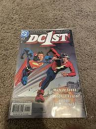 DC First: The Flash Vs Superman #1 Artist Kevin Nowlin 2002 The Man Of  Steel