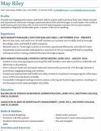 Choose a cv template, fill it out, and download in seconds. Restaurant Manager Resume