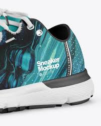 Download Sneaker Mockup In Apparel Mockups On Yellow Images Object Mockups