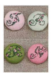 Pin with handmade cross stitch with images wasp. Sajou Cross Stitch Rose Alphabet Buttons To Cover