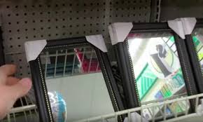 She Buys 9 Mirrors At Dollarama And Creates The Same Same Mirror She Saw At 300 Mirror Diy Decor Room Decor