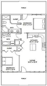 Also includes links to 50 1 bedroom, 2 bedroom, and studio apartment floor plans. Home Garden Building Plans Blueprints 28x36 House 3 Bedroom 2 Bath Pdf Floor Plan 1 008 Sq Ft Model 1f