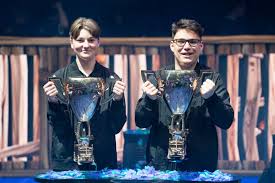 Follow the gameplay live, as the best players in the world compete across 6 matches to determine who will be the solo fortnite world champion. Fortnite World Cup Duos Champions Nyhrox And Aqua Receive In Game Trophy Fortnite Intel