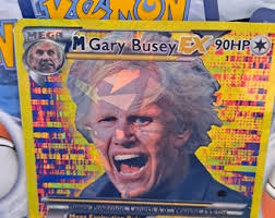 Tarjeta Pokemon Gary Busey