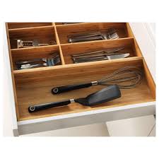 Variera Bandeja Utensilios Bambu 20 0x50 Cm Ikea Organizacion De Cajon De La Cocina Menaje De Cocina Ideas De Organizacion De Cocina
