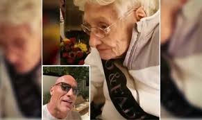 Dwayne Johnson wishes a 100-year old fan, which will melt your heart