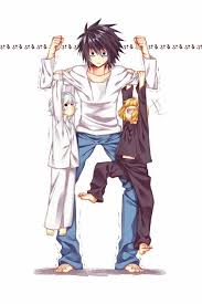 Lawliet Mello Near Personagens De Anime Anime Anime Engracado Lo hice con lápices de colores y rotulador negro.