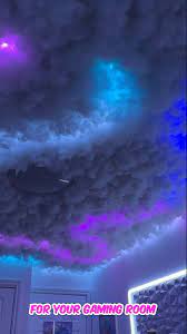 Diy Cloud Ceiling For Your Gaming Room
