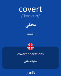 نتیجه جستجوی لغت [covert] در گوگل