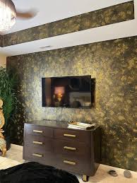 This texture finish is c reated to harmonized the antique. Gold Glitterstone Faux Finish Linette S Painting Fine Art