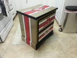 49ers Dresser 49ers Bedroom Ideas 49ers Room Redo Furniture