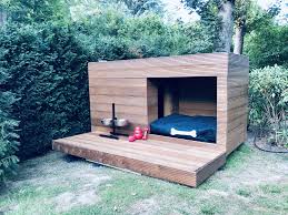 Private On Mesure Wood Kennel Nox House Cabane Pour Chien Lit Pour Chien En Bois Mobilier Pour Chien