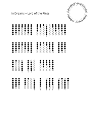 In Dreams Lord Of The Rings Tabs For Tin Whistle Tin Whistle Native American Flute Irish Flute