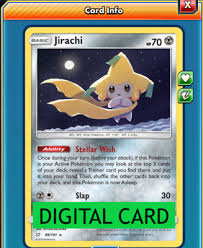 May 10, 2021 · it's unknown exactly how many pikachu illustrator cards are still in existence, but ten psa certified copies have been graded as 'mint'. Jirachi Online Digital Card Pokemon Tcg Ptcgo Fast Stellar Wish Ebay