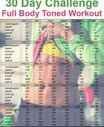Pin By Jenny Davidsson On Trana Tone Body Workout Workout Challenge 30 Day Fitness