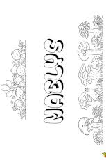 Des chiffres importants, des idées de prénoms associés ainsi que l'évolution maelys, est un prénom féminin, venant tout droit de bretagne, est composé de 6 lettres. Dessin A Colorier Du Prenom Maelys Version Bulles De Savon