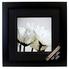 Decorate your walls with our picks in gallery frames, art prints, and wall letters from top brands as kate spade, umbra, minted and more! Black Square Gallery Wall Frame With Black Double Mat By Studio Decor