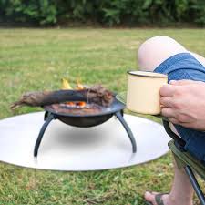 Enjoy the warm glow of an open flame without damaging your deck, dock, lawn, driveway, or patio. Three Layers Fire Pit Pad Grill Mat Deck Protector Prevent Your Deck Patio Lawn From Damaged By High Temperature 24 Inches Buy Fire Pit Pad Grill Mat Fire