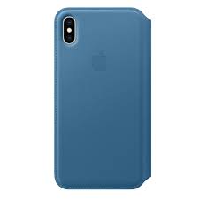 Education.apple.com не работает или есть другие проблемы с доступом? Iphone Xs Max Leather Folio Cape Cod Blue Education Apple Ae