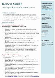 Stocking Job Description Resume Elegant Overnight Stocker Resume Samples In 2020 Resume Examples Job Resume Samples Counselor Job Description