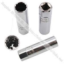 14mm Spark Plug Socket Thin Wall 3 8 Quot Drive 12 Pt Point 14mm For Bmw Mini Benz Nissan Plug Socket Spark Plug Car Wash