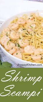 Shrimp Scampi The Easiest Dinner Recipe You Will Make Tonight By Preppykitchen Com Recipes Pasta Dishes Seafood Recipes