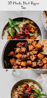 30 Minute Black Pepper Tofu Gesund Bineyy Com Rezept Tofu Gesund Tofu Rezepte Tofu