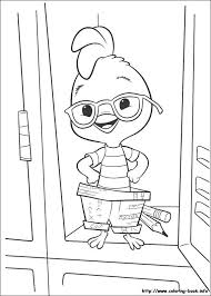 Chicken Little Coloring Picture Disney Coloring Pages Coloring Pages Coloring Books