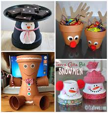 If needed, scrub the surface. Creative Terra Cotta Pot Christmas Crafts Crafty Morning