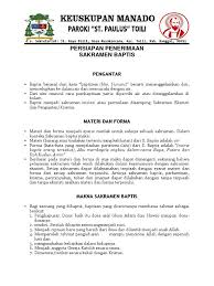 Check spelling or type a new query. Sakramen Baptis