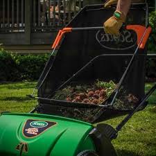 Scotts Lawn Sweeper In 2020 Scotts Lawn Lawn Sweepers Lawn Cleanup