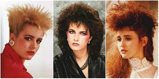 With the passage of time. 1980s The Period Of Women S Rock Hairstyles Boom Vintage Everyday