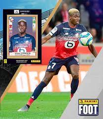 Последние твиты от france football (@francefootball). Football Cartophilic Info Exchange Panini France Foot 2019 2020 03 Sticker Geant 157 Victor Osimhen