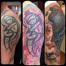 60 Amazing Cover Up Tattoos Pictures Before And After You Won T Believe That There Was A Tattoo Tribal Tattoo Cover Up Cover Up Tattoos Cover Up Tattoos For Men
