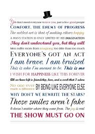The greatest showman released in theaters in december 2017. The Greatest Showman Movie Quotes Print Art Prints Nursery Wall Art Quote Prints Enchanted Wishes