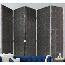 When you want to use them, just move them as needed across the entire opening to separate or open up the spaces in seconds. Screen Gems 108 W X 108 H 5 Panel Solid Wood Folding Room Divider Wayfair