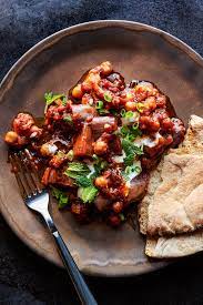 Sumac Scented Eggplant And Chickpeas Recipe Recipe Nyt Cooking Recipes Chickpea Recipes