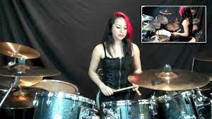 Lux Drummerette Megadeth Holy Wars Drum Cover Drum Cover War Drums Drums