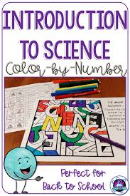 This Introduction To Science Color By Number Activity Is Perfect For Middle School Science Teacher Middle School Science Classroom Middle School Science Class